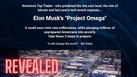 elon musk project omega stocks.